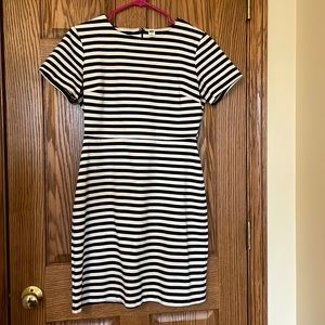 Old Navy B/W Ponte Knit Dress